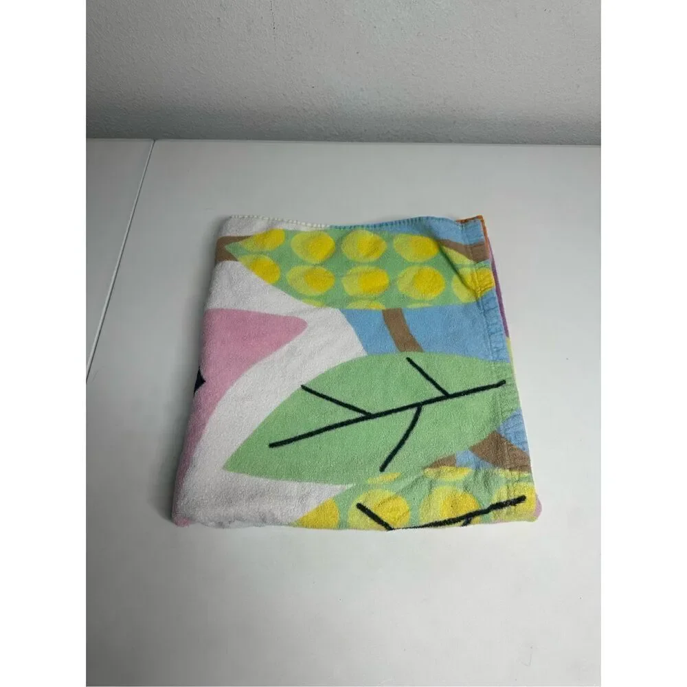 Rare Kohl’s Owl Beach Towel Cotton Size 29” x 55”